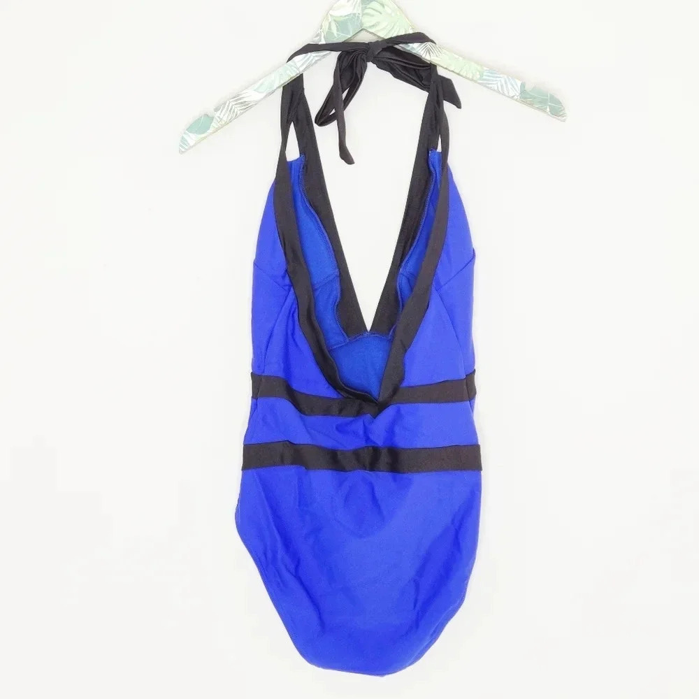 NWT Ted Baker Ralinda Blue One Piece Swimsuit - Picture 3 of 7